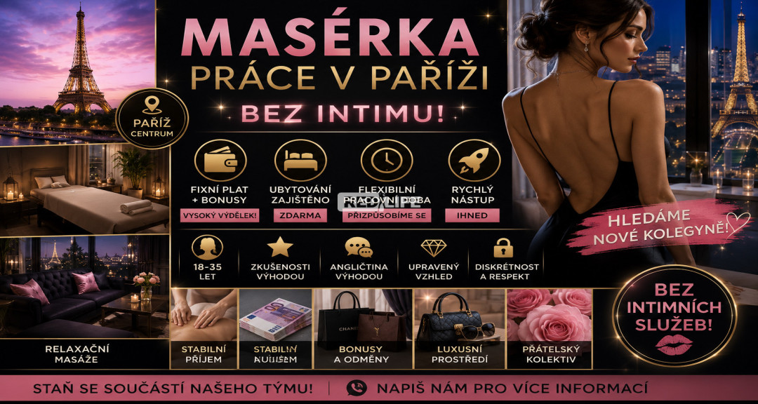 MAS&Eacute;RKA &ndash; PR&Aacute;CE V PAŘ&Iacute;ŽI.
