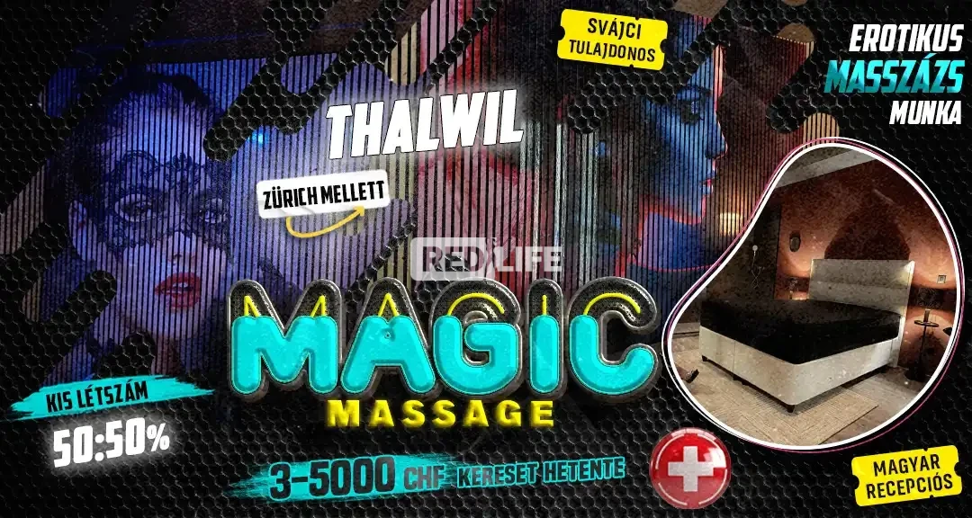 Erotikus massz&aacute;zs munka Z&uuml;rich mellett