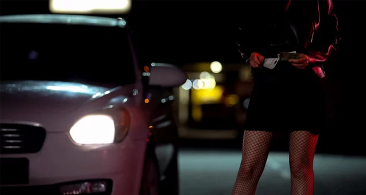 Erotikus munkát végző prostituált